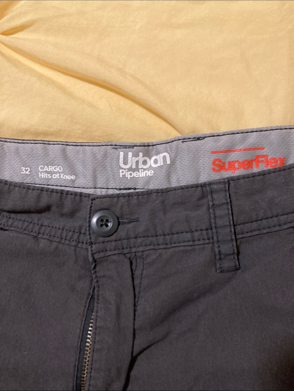 Urban Pipeline Black SuperFlex Cargo Pants